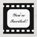Search for film strip invitations White