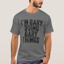 Search for funny gary tshirts Vintage