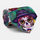 Search for sugar skull ties Colorful