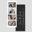 Search for bookmark save the dates Black and white