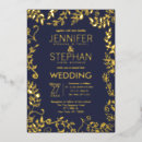 Search for silver and gold wedding invitations Floral