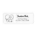 Search for cat return address labels Animal lover