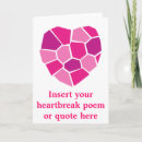 Search for broken cards heart