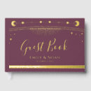 Search for plum wedding guest books Modern