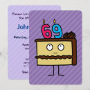 Search for 69th birthday invitations Party