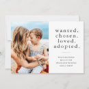 Search for adoption day invitations Adopted