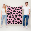 Search for cow fleece blankets Farm animal