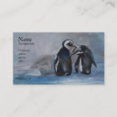 Search for penguin business cards Wildlife