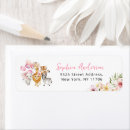 Search for safari return address labels Pink