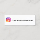 Search for instagram icon business cards Trendy