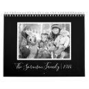 Search for black and white photo photography calendars modern