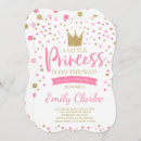 Search for princess baby shower invitations royal