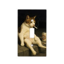 Search for funny light switch covers Kitten