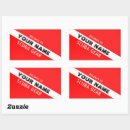 Search for dive flag stickers Diver