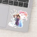 Search for disney frozen anna and elsa stickers Sven kristoff