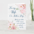 Search for wife mothers day cards Floral