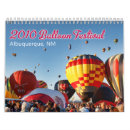 Search for hot air balloon calendars Albuquerque
