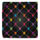 Search for blue skull bandanas Abstract