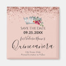 Search for quinceanera save the date magnets Elegant