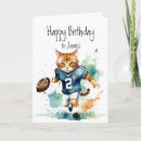 Search for funny football birthday cards Cartoon