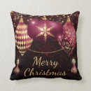 Search for burgundy christmas pillows Gold glitter