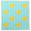 Search for blue lemon napkins Stripes