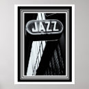 Search for jazz posters Black