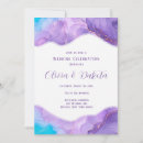 Search for alcohol wedding invitations Purple