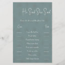 Search for he said she said bridal shower gifts Bride