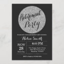 Search for surprise retirement invitations Silver