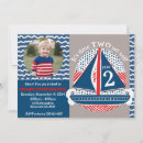 Search for nautical birthday invitations Boys