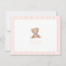 Search for baby shower note cards Pink