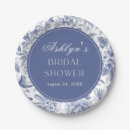 Search for delft blue paper plates Floral