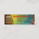 Search for salvation business cards Bible