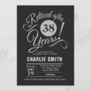 Search for retirement message Typography