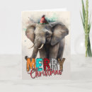 Search for elephant christmas cards Party