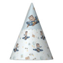 Search for blue paper party hats Boy