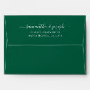 Search for hunter green envelopes Elegant