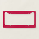 Search for maroon license plates Plain
