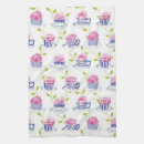 Search for teacup kitchen towels Watercolor