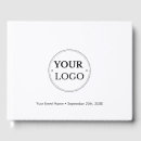 Search for logo guest books Simple minimal