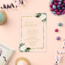 Search for white and gold quinceanera invitations Floral