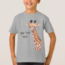 Search for giraffe kids tshirts Safari