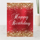 Search for red rose birthday cards Gold