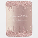 Search for rose baby blankets Blush