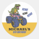 Search for t rex stickers Kids birthday party