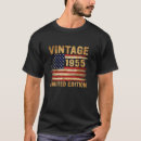 Search for 70th birthday tshirts 1955