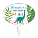 Search for dinosaur birthday cake toppers Cute