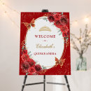 Search for quinceanera decor Red roses