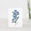 Search for forget me not cards Flower